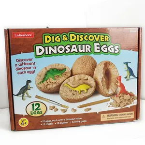 ONTOYS Jouet STEM éducatif précoce Coffret cadeau Science <span class=keywords><strong>de</strong></span> l'aventure Ingénierie Fun Kids Simulation Creuser des fossiles Oeufs <span class=keywords><strong>de</strong></span> dinosaures - Product Image 1