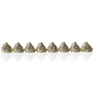 Juego <span class=keywords><strong>de</strong></span> 8 Anillos <span class=keywords><strong>de</strong></span> Campeonato del Hall of Fame con Estrella <span class=keywords><strong>de</strong></span> Aleación <span class=keywords><strong>de</strong></span> Piedra Natural, Kobe, Jordan, McGrady, Iverson, O'Neal - Product Image 3