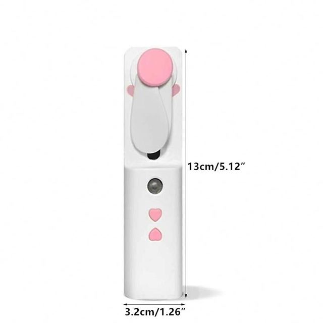Portable Mini Handheld Fan Small Pocket Fan USB Rechargeable Folding Cooling Hand Fan Mini USB