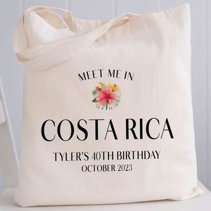 Bolsa de Lona Personalizada, Regalos para Despedida de Soltera, Regalos para Damas de Honor, Regalo de Cumpleaños, Regalo de Boda, Bolsas Decorativas para Fiestas - Product Image 1