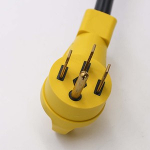 Bộ Chuyển Đổi Máy Phát Điện RV 50 Amp Sang 30 Amp, L14-30P 4 Chấu Đầu Cắm Đực Cho 14-50R Đầu Cái Có Tay Cầm - Product Image 5