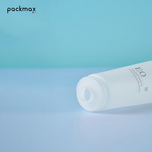 PE 30-200ml white <b>squeeze</b> tubes & frosted empty <b>bottles</b> for face wash & lotion – cosmetic packaging - Product Image 2