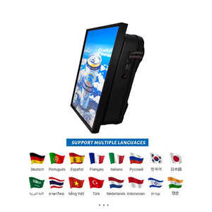 กระเป๋าเป้สะพายหลังป้ายโฆษณาอัจฉริยะกันน้ำกลางแจ้งขนาด21.5/32นิ้วสำหรับร้านค้าปลีกใช้แสดงข้อความและภาพเคลื่อนไหว - Product Image 5