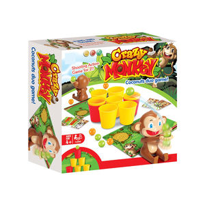 Hands-on cerveau catapulte tangage enfants jeux de tir éducatifs dessin animé singe tirer un panier jeux de société pour les enfants - Product Image 2