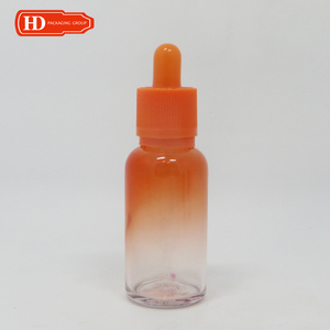 Biểu Tượng Tùy Chỉnh Massage Cơ Thể Dầu Tỏa Sáng Cam <span class=keywords><strong>Spell</strong></span> Màu Chai Thủy Tinh Với Cam Nhỏ Giọt Vít Cap - Product Image 1