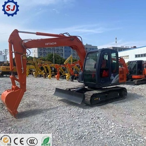 Mini-excavatrice Hitachi ZX70 d'occasion, 7 tonnes, design compact pour la construction urbaine et les accès restreints, modèles ZX35U et ZX55U - Product Image 4