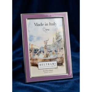 Beltrami Photo <b>Frame</b> 4x6 Inch Real Silver Plated Made In Italy Roma Decorative Wall <b>Frame</b> - Product Image 3