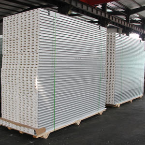 Paneles sándwich de acero ignífugos de nivel A con ingeniería limpia Oxisulfuro de magnesio Propiedades de aislamiento térmico a prueba de moho - Product Image 2