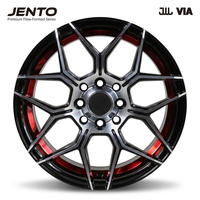 Ruedas Flow Formed 15x6.5J 4x100 4x114.3 Listas para Enviar, Compatibles con Honda Fit Jazz Toyota Yaris Mazda Miata Polo Golf, MOQ Bajo