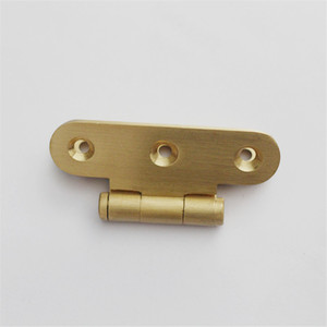 605 Bisagra Tipo H de Cobre Puro 51x63mm para Montaje en Superficie, Herraje para Muebles Estilo Chino, Acabado Duradero Antioxidante - Product Image 1