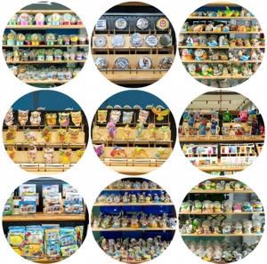 Globo di Neve in Resina Dipinto a Mano con Tema Angeli e Forme Animali, Souvenir di Viaggio Decorativo Egitto - Product Image 5