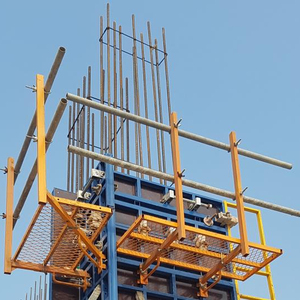 Système modulaire de coffrage d'étaiement de colonne en béton à ossature en acier Q235 pour la construction de bâtiments de grande hauteur - Product Image 6