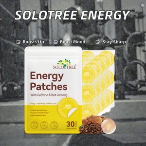 सोलोट्री तेजी से सभी प्राकृतिक ट्रांसडर्मल ऊर्जा पैच अतिरिक्त मजबूत कैफीन वयस्कों-3 साल शेल्फ जीवन एमएसड्स प्रमाणित - Product Image 2