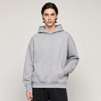 Sweat-shirt en molleton brossé épais 500 GSM, coupe ample, chaud et confortable, style streetwear américain, pull premium pour homme, fourniture marque privée
