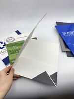 Carpeta de Presentación para Informes Médicos de Hospital, Carpeta de Bolsillo Mate, Portafolletos, Porta Tarjetas de Hotel, Carpeta de Presentación Empresarial