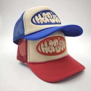 Gorra Trucker de Espuma Estilo OTTO Personalizable OEM de Alta Calidad, MOQ Bajo, Logotipo Bordado en 3D, 5 Paneles, Malla Trasera, Cierre a Presión - Product Image 3