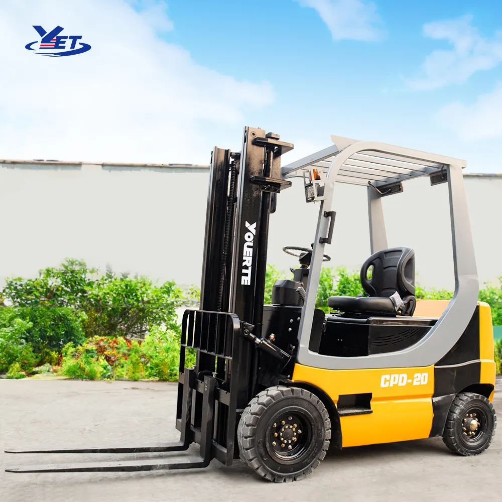 Çin yüksek kaliteli üretici güçlü hidrolik elektrikli 1.5 2 2.5 Ton Forklift Euro ile 1500 2000 2500 kg elektrikli Forklift