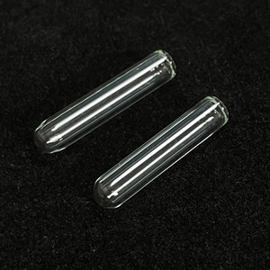 Tubos de ensayo Tianhong de 6 mm x 30 mm, vidrio de borosilicato de alta calidad, boca plana, fondo redondo, para pipetas de líquidos - Product Image 1