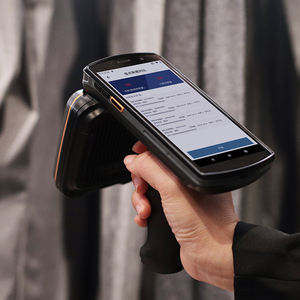 เครื่องสแกนบาร์โค้ด5.7นิ้วแบบพกพา9.0แอนดรอยด์ที่ทนทานของ urovo เครื่องอ่านข้อมูล PDA แบบพกพาเครื่องอ่าน UHF RFID 4กิกะไบต์/64กิกะไบต์9000มิลลิแอมป์ต่อชั่วโมง - Product Image 4