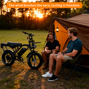 VOMO Fatbike X80 PRO 工厂版长距离电动自行车 X80Pro 欧盟版 VOMO 50km/h 电动自行车 快速长距离电动自行车 快速电动自行车 25KM/H - Product Image 2