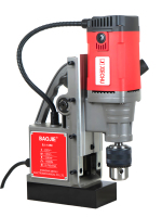Perceuse magnétique portable réversible BJ-13RE, perceuse électromagnétique légère pour le perçage du métal et le taraudage léger