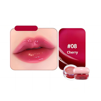 Krim Lip Jam Balm Tahan Lama Melembapkan Pewarna Bibir Berkilau Tinggi Tidak Lengket untuk Perawatan Riasan Alami Sehari-hari