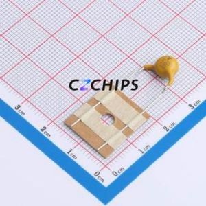 Condensador de Seguridad VY1101K31Y5SQ6TV0, Componente de Montaje en Orificio (THT), P=10mm 100pF 10% 760V X1, Y1 - Product Image 1