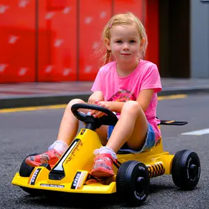 Voiture électrique pour enfants, go-kart, à télécommande, 12V, nouvelle collection 2021 tendance