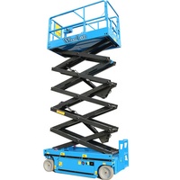 Plateforme élévatrice mobile hydraulique de type ciseaux autopropulsée Anna Electric de 6 m pour travaux en hauteur