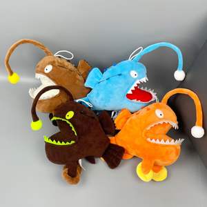 Nouveau produit transfrontalier Pantoufles de lotte Raie Manta Poisson-lanterne Figurine Jeu Périphérique Jouets en <span class=keywords><strong>peluche</strong></span> - Product Image 2