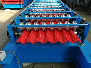 Forward Corrugated Roofing Sheet Making Machine Tile Making Machinery