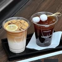 Gobelets jetables en plastique pour smoothie froid de 12oz 16oz personnalisés en usine avec logo