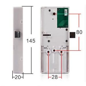 Keyless EM Thẻ <span class=keywords><strong>Key</strong></span> Tiệm Cận Thẻ Tủ Khóa Cho Công Cộng - Product Image 5