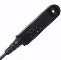 Baofeng Casque d'écoute filaire double bande avec micro PTT Microphone Baofeng UV9R Écouteurs étanches pour Baofeng 9700 A58