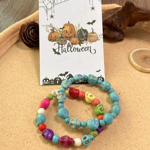 Bracelet en pierre naturelle avec perles de verre colorées, design tendance pour la pratique de la gratitude, pour les grossistes, option d'expédition assurée - Product Image 4