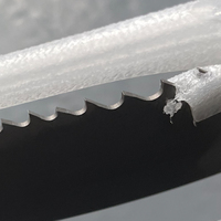 Lame de scie à ruban bimétallique de précision de qualité 27x0,90 mm 4/6 TPI 6/10 TPI M42 Lames de scie bimétalliques pour la coupe de métaux et de plastiques