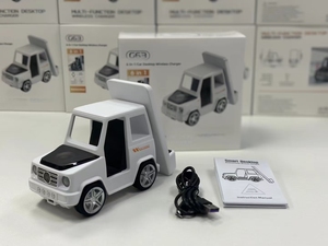 Shinedee 3-in-1 luce RGB portatile per altoparlante campione gratuito per telefono cellulare casa ufficio Design auto sveglia musica - Product Image 4