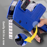 Machine d'étiquetage de prix pour supermarché, imprimante d'étiquettes de prix, distributeur de papier entièrement automatique/manuel avec 5500-22000 étiquettes par rouleau