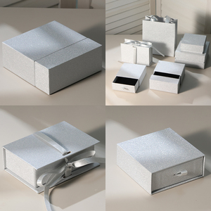 Luxury Custom Logo Paper <b>Gift</b> Jewelry <b>Boxes</b> Insert Customized Luxury Designs <b>for</b> Earrings <b>Rings</b> Super Flash Luxury Jewelry <b>Boxes</b> - Product Image 2