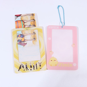 Làm Cho Chủ Thẻ Ảnh Kpop Của Riêng Bạn Không Có MOQ Tùy Chỉnh Acrylic Trống Khung Ảnh Rõ Ràng <span class=keywords><strong>Keychain</strong></span> - Product Image 1