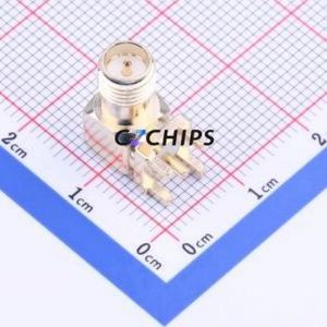HJ-SMA208 RF Coaxial Connector Through hole Component (THT) Connector Board-to-Board Inner Pin 1 5.3mm - Product Image 1