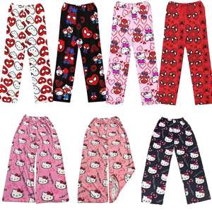 <strong>Wholesale</strong> Women's Christmas Kawaii <strong>Anime</strong> Cartoon Pajamas Casual Home Shirts Comfortable and Breathable Hot Selling Latest Design - Product Image 1
