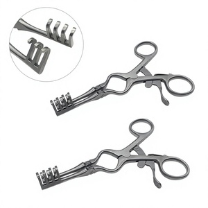 Ensemble d'instruments chirurgicaux auto-retenants de type West PISSCO, 2 pièces - Product Image 1
