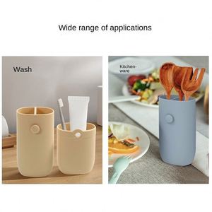 Silicone <b>Makeup</b> Brush <b>Holder</b> Portable Travel Cosmetic Bag Waterproof Breathable Pouch Professional Beauty Tool Organizer - Product Image 5