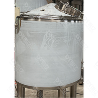 Machine de fermentation de bière Deyi, cuve de fermentation à double enveloppe contrôlée par PLC, coque intérieure en acier inoxydable 304 poli miroir 3 mm, pompe en polyuréthane
