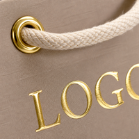 Tas Kertas LOGO Custom untuk Bawa Pulang, Tas Belanja Pakaian Cetak, Tas Sepatu Kertas Kraft Putih Coklat dengan Pegangan