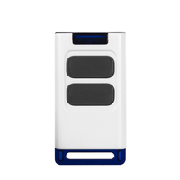 Télécommande YET2177 315/433 MHz à 1/2/3/4 boutons avec code roulant pour ouvre-porte de garage, piles AAA, indicateur LED
