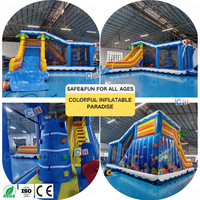 Château Gonflable de Jeu pour Enfants en Promotion – Maison Gonflable avec Toboggan et Zone de Saut pour Fêtes en Extérieur
