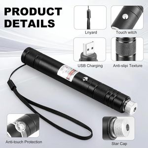 Pointeur laser classique en métal 303 à succès avec lumières rouges/bleues/vertes pour chats, certifié CE, 87g - Product Image 3