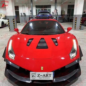 Kit de carrocería <span class=keywords><strong>488</strong></span> <span class=keywords><strong>GT3</strong></span> para <span class=keywords><strong>Ferrari</strong></span> <span class=keywords><strong>488</strong></span> GTB, kit de carrocería de fibra de carbono seco para <span class=keywords><strong>Ferrari</strong></span> <span class=keywords><strong>488</strong></span> 2015-2019 <span class=keywords><strong>GT3</strong></span>, kit de - Product Image 2